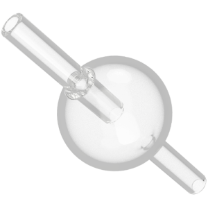Glass flow break