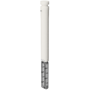 Porous media holder rod for CDC Biofilm Reactor