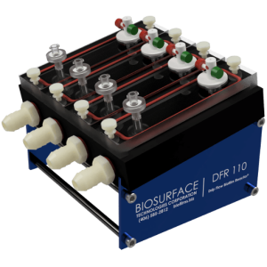 Black PET 4-channel Drip Flow Biofilm Reactor and stand