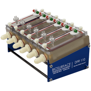 Polysulfone 6-channel Drip Flow Biofilm Reactor and stand