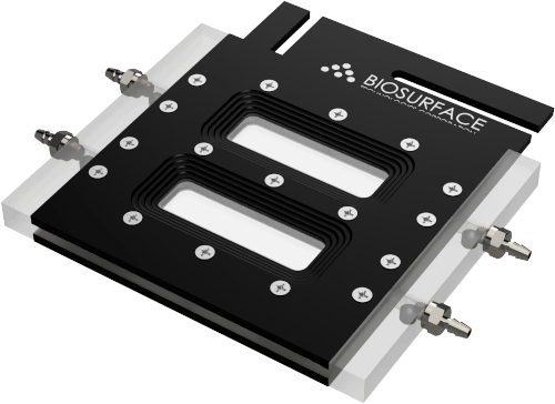 FC 280 Polycarbonate Dual Channel Transmission Flow Cell