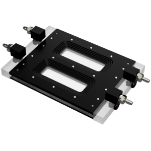 FC 284 Polycarbonate Dual Channel Transmission Flow Cell