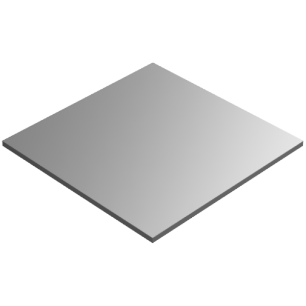 Stainless Steel (316) Square Coupon