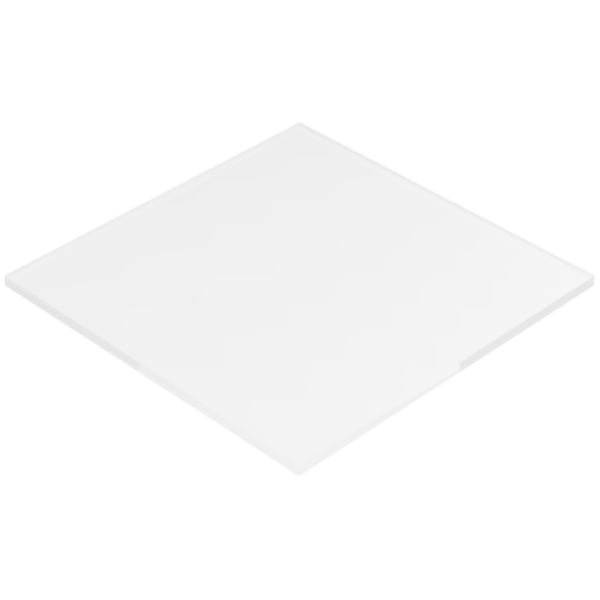 Borosilicate Glass Square Coupon