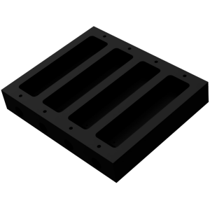 4-Channel Reactor Base-PET
