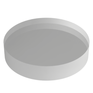 Borosilicate Glass Disc Coupon