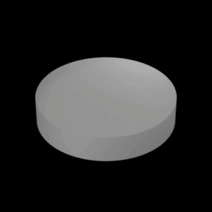 Polycarbonate Disc Coupon