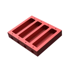 DFR 100-4AL 4-Channel Drip Flow Biofilm Reactor Base-Anodized Aluminum