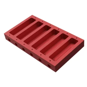 DFR 100-6AL 6-Channel Drip Flow Biofilm Reactor Base-Anodized Aluminum