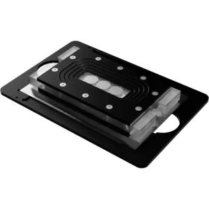 FC 75-3x0.5 Polycarbonate Single Channel Coupon Evaluation Flow Cell for Inverted Microscope