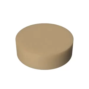 RD128-PEEK Polyether ether ketone (PEEK) Disc Coupon